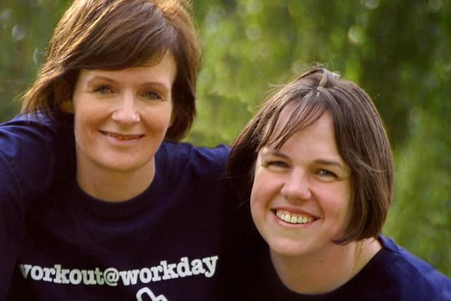 Joanne Pritchard (right), Pilates Clinic Retford owner, with Jenny Blizard who will be one of the speakers at the event