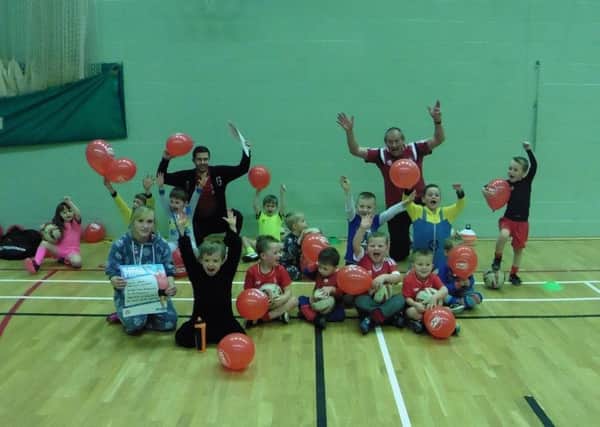 Members of the Craig Spink Coaching School took part in a special fund-raising event for Sport Relief