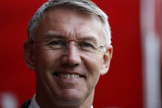 Nigel Adkins remains in upbeat mood 
Â©2016 Sport Image all rights reserved