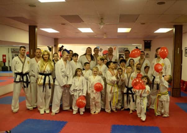 Members of the Lynx Martial Arts Academy raised more than Â£1,000 for Sport Relief
