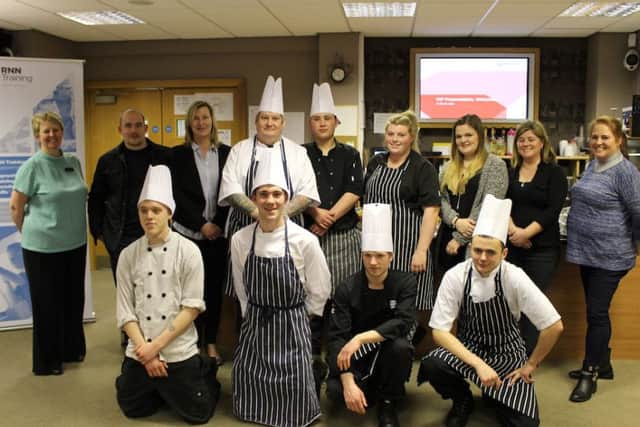 Apprentices took part in Ready, Steady, Cook style competition