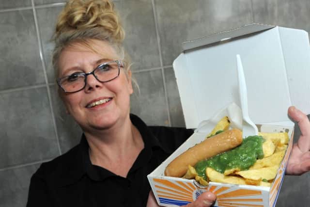 Cypriana Fish Bar, Worksop, freebie offer.