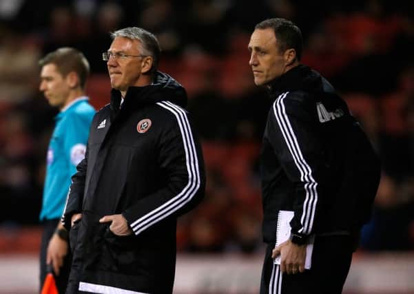 Andy Crosby (right) says Sheffield United must be tougher
Â©2016 Sport Image all rights reserved