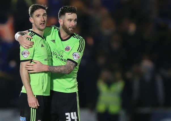David Edgar and Chris Basham (left) have impressed in Sheffield United's new look system