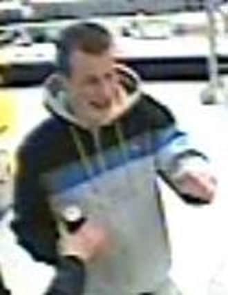 Nottinghamshire Policewant to speak with this man in connection with an assault in Worksop