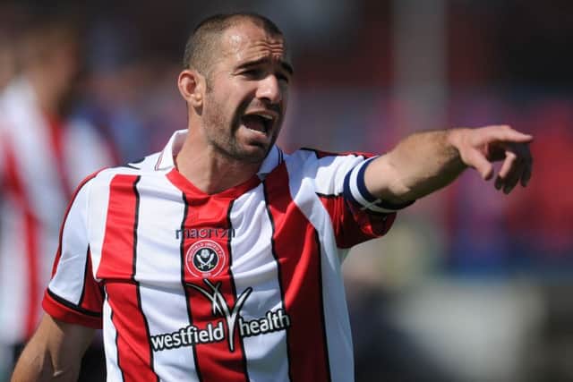 Danny Higginbotham in action for Sheffield United


Â© BLADES SPORTS PHOTOGRAPHY