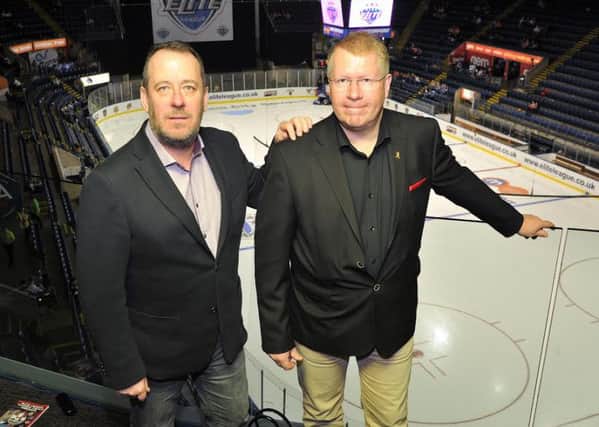 Paul Thompson and Jerry Anderson, new Sheffield Steelers management team
