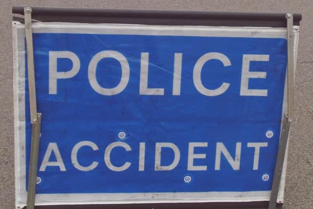 Police accident.