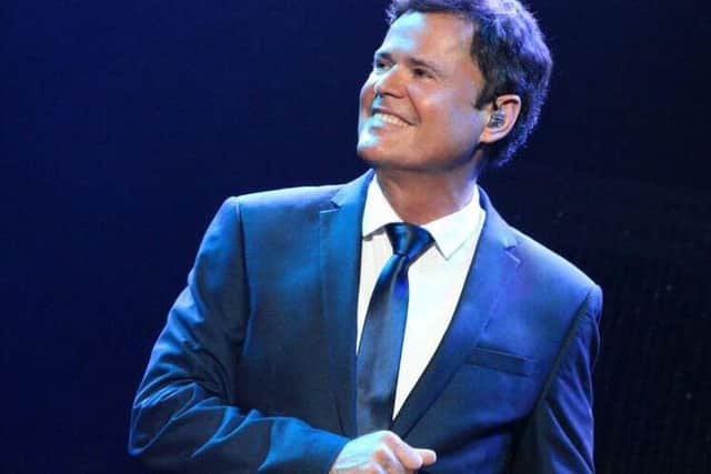 Donny Osmond comes to Nottingham next year