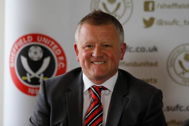 Chris Wilder is raring to go after taking charge of his boyhood club 
Â©2016 Sport Image all rights reserved