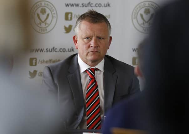 Chris Wilder is unveiled as the new Blades boss