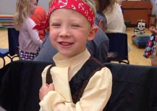 James Allbones loved reading, learning and dressing up