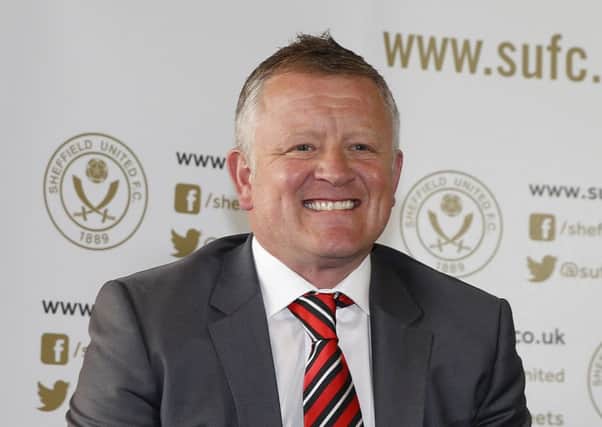 Chris Wilder has a busy summer ahead of him at Bramall Lane Â©2016 Sport Image all rights reserved