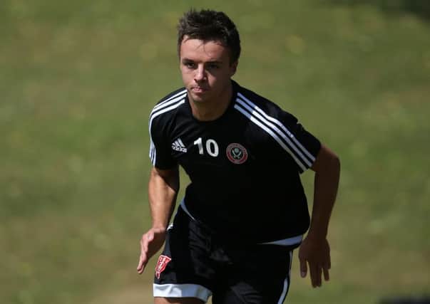 Stefan Scougall will be handed a chance to impress during pre-season
Â© copyright : Blades Sports Photography