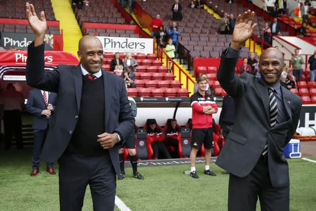 Brian Deane and Tony Agana back Chris Wilder's appointment
©2015 Sport Image all rights reserved