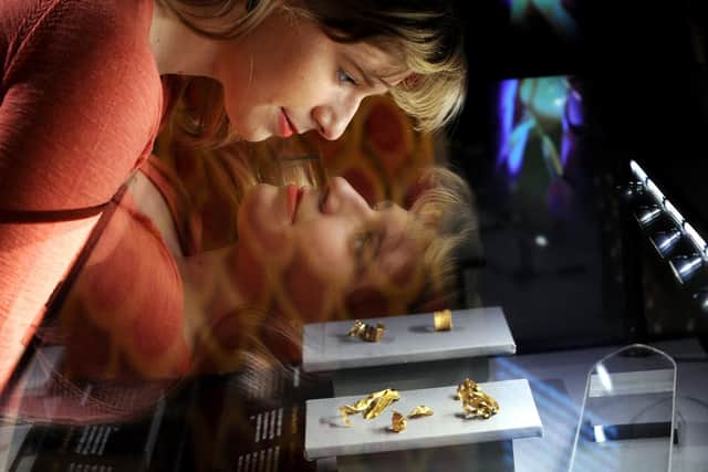 Face to face with the past - Warrior Treasures, an exhibition of Saxon gold, dazzles at Royal Armouries Museum in Leeds.