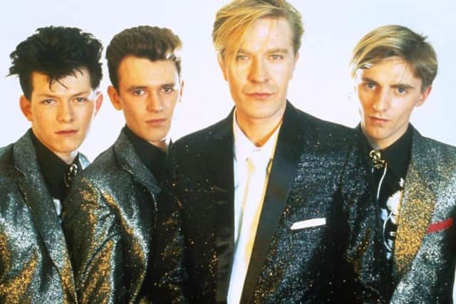 That was then...ABC as they first appeared on the new wave scene in the 1980s, left to right David Palmer, Mark White, Martin Fry and Stephen Singleton. Photo: LJ van Houten/REX