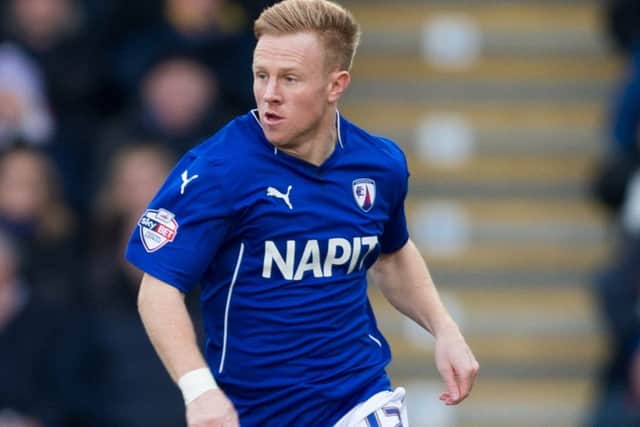 Mark Duffy represented Chesterfield on loan earlier in his career