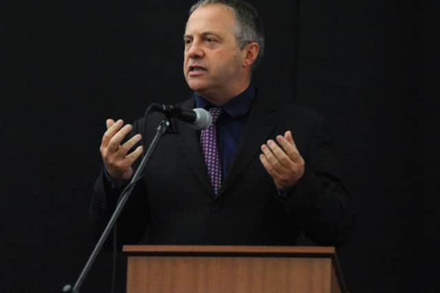 Pictured is MP John Mann