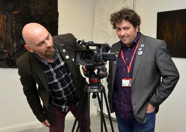 North Notts College lecturers Darren Dutton and Jonny Roberts are working with the BBC on a comedy sketch show, Big Field.