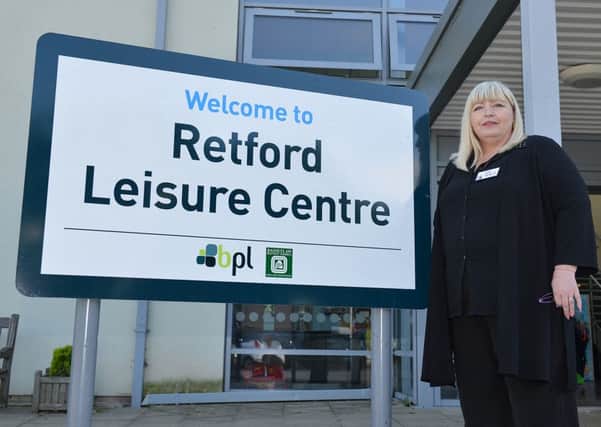 Julie Lane has been nominated for an award for her commitment to her job at Retford Leisure Centre