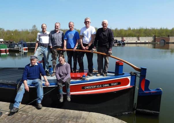 Volunteers from the Chesterfield Canal Trust