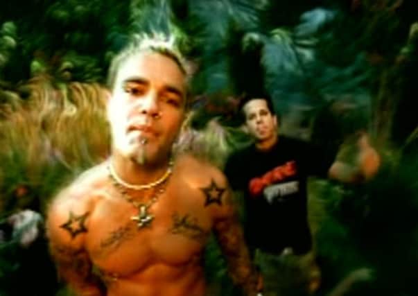 Crazy Town in the video for hit song Butterfly.