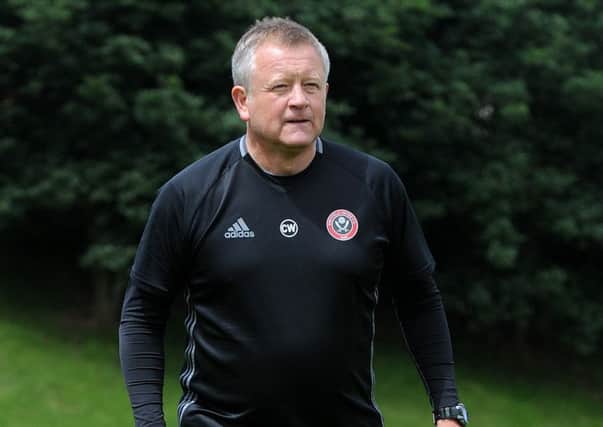 Chris Wilder wants to rebuild the heart of Sheffield United's defence