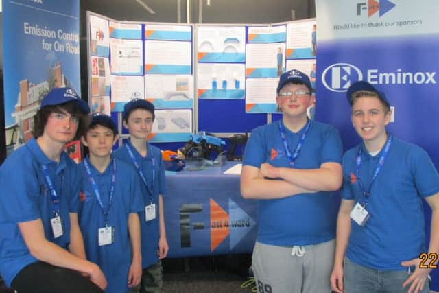 Team Fast4ward from Tuxford Academy reached the national finals of the Land Rover Technology in Schools challenge