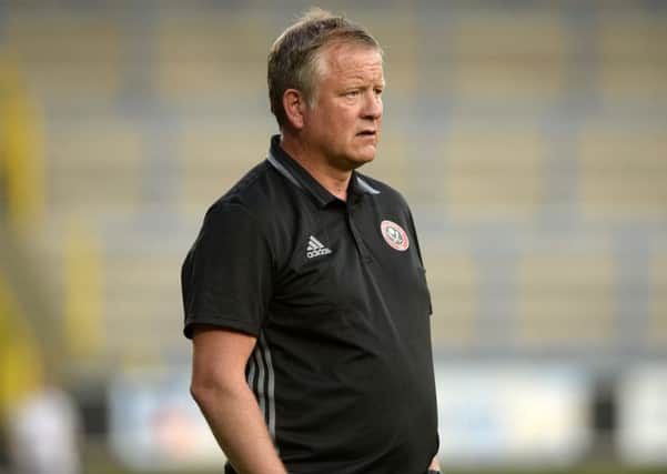 Sheffield United manager wants to see a response from his players at Grimsby Town today