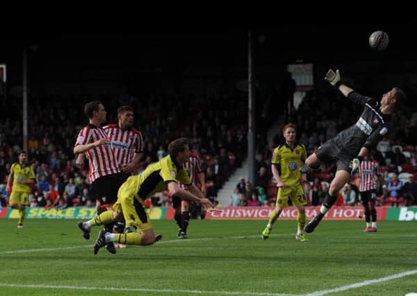 Former Brentford goalkeeper Simon Moore has joined Sheffield United

Â© BLADES SPORTS PHOTOGRAPHY