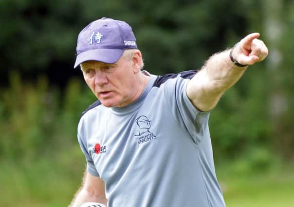 Clive Griffiths, Doncaster Knights Director of Rugby. Picture: Marie Caley NDFP Knights Training MC 17