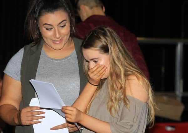 GCSE results day 2016 at  Gainsborough Academy. Photo: Chris Etchells
