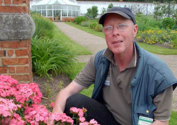 Chris Margrave, head gardener at Clumber Park.