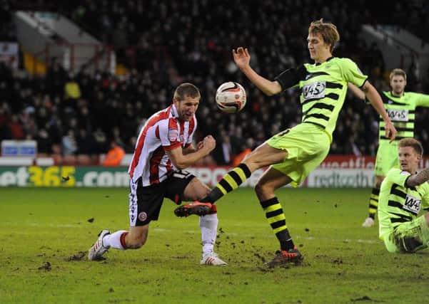 Richard Cresswell put himself on the line for Sheffield United

Â© BLADES SPORTS PHOTOGRAPHY