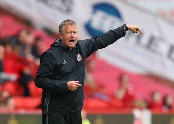 Chris Wilder takes his Sheffield United team to Gillingham on Sunday Â©2016 Sport Image all rights reserved