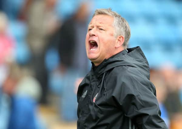 Sheffield United manager Chris Wilder has praised the unsung heroes of his squad 
Â©2016 Sport Image all rights reserved