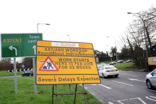 Works on the Millhouse Roundabout