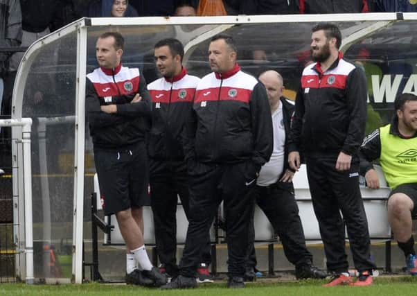 Worksop Town FC v Retford United FC - Retford Coaching Team

Picture: Sarah Washbourn