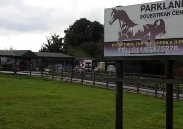 Parklands riding school in Aston