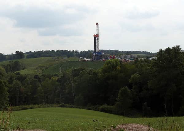 Shale well fracking site in Ohio, US. Pictures: Mark Simpson