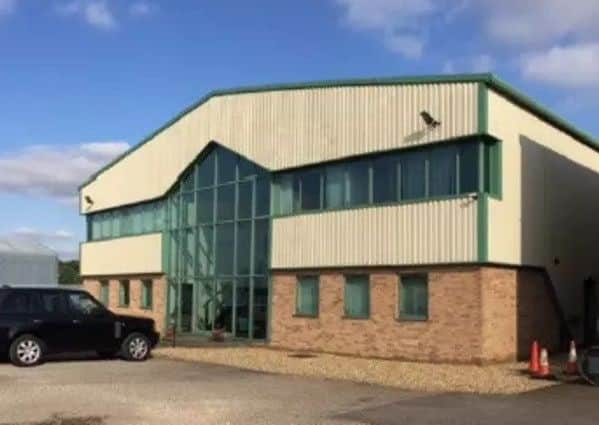 The building off Heapham Road where the new skating rink will be opening
