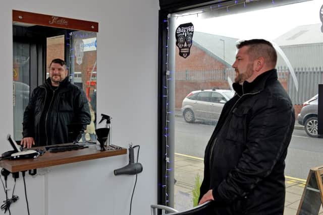 Ben Beaumont of fellow Hardy Street business The Scissor and Comb says the road has a lot of potential and only need a bit fo TLC.