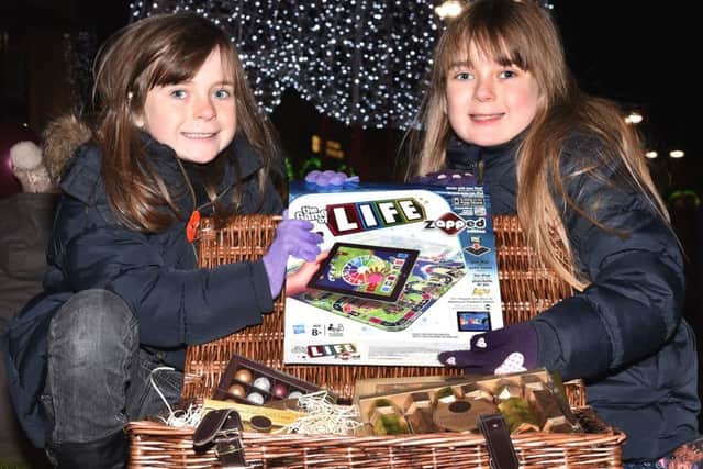 Last year's winners Sophie and Carlie Warwick
