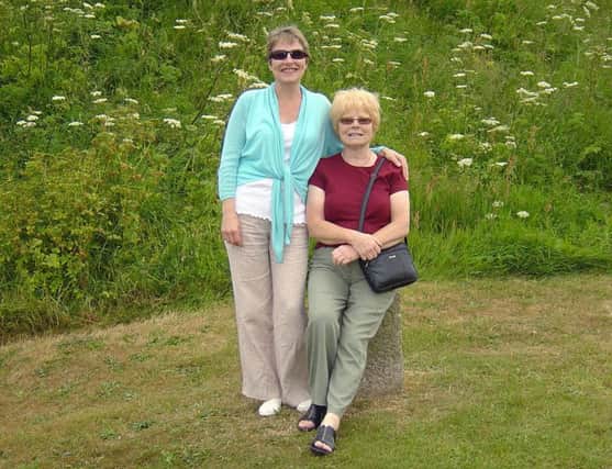 Julie Hill (left), 51, and her mother Rose Hill, 75