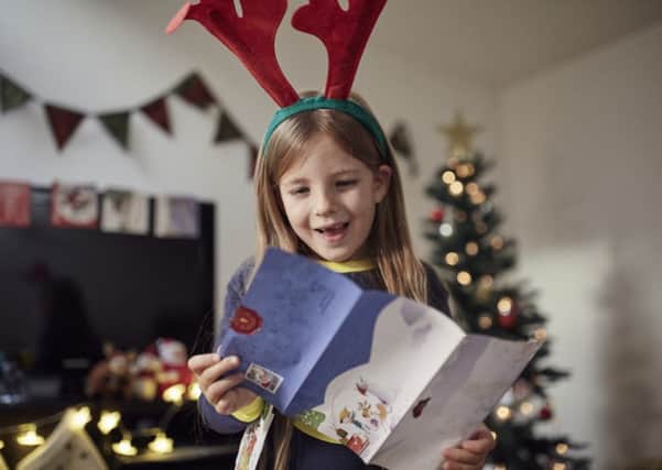 Children can write to Santa and help the NSPCC. Picture: Tom Hull