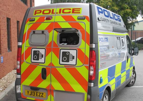 Mobile speed camera vans are out and about on Nottinghamshire's roads.