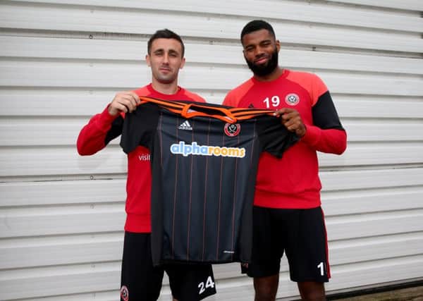 Daniel Lafferty and Ethan Ebanks-Landell are both on loan at Sheffield United. Picture Simon Bellis/Sportimage