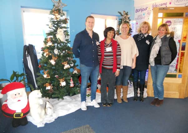 Volunteers from Yorkshire Building Society visited Bluebell Wood Childrens Hospice