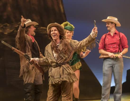 Anna-Jane Casey in Annie Get Your Gun at Sheffield's Crucible Theatre. Credit: Johan Persson/